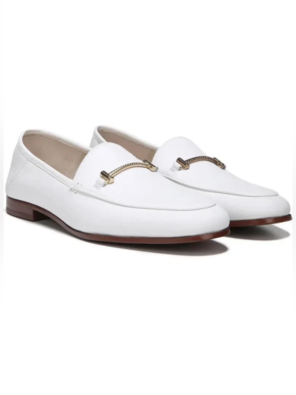 Sam Edelman Loraine Bit Loafer white Women's Loafers SIZE 9.5